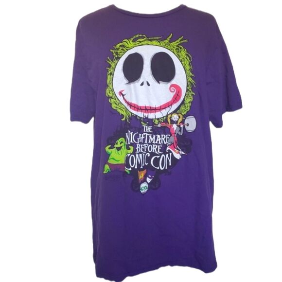 RARE! Nightmare Before Comic-Con Tee - Size XL - Picture 3 of 8